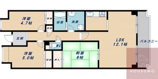 ファミリア三国の物件間取画像